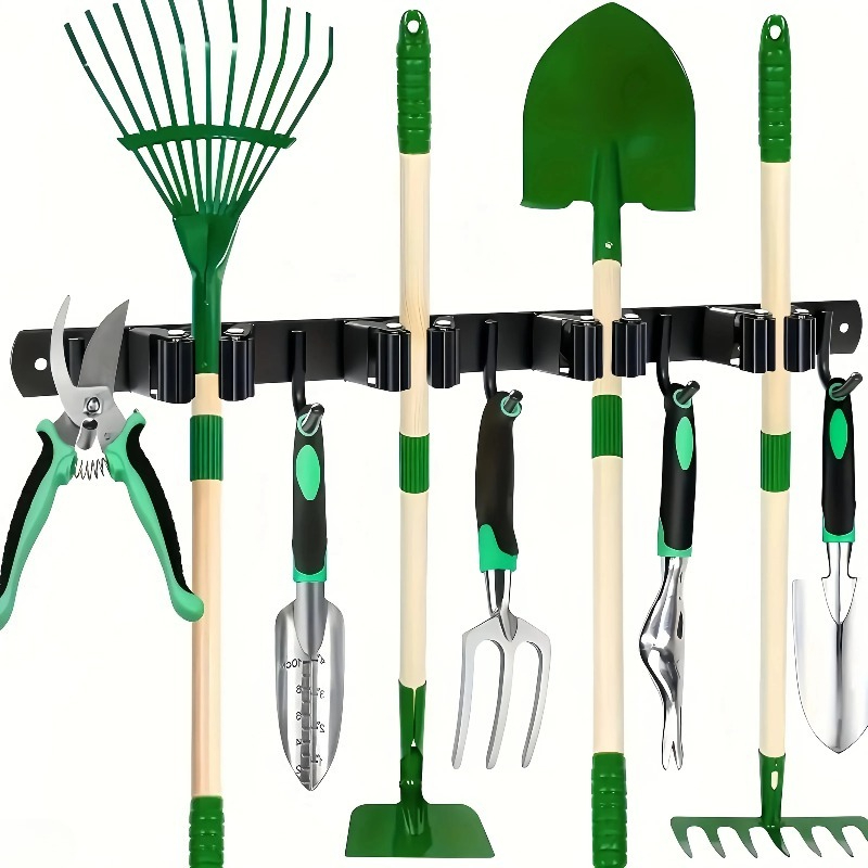 Heavy Equipment Management - 1 Heavy-Duty Metal Tool Rack with