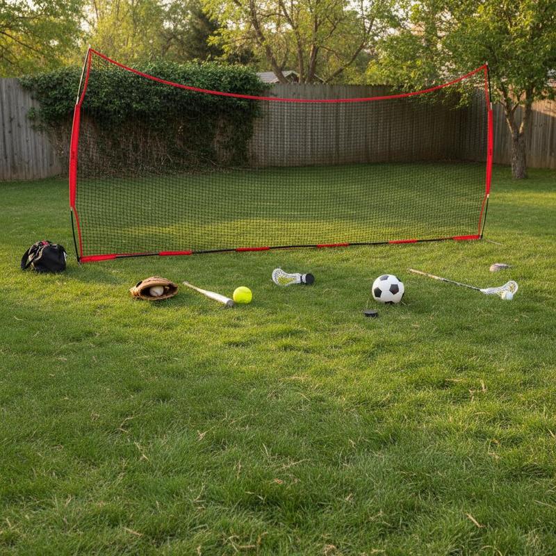 Heavy Equipment Center - Athletic Barrier Netting 20x10 ft For