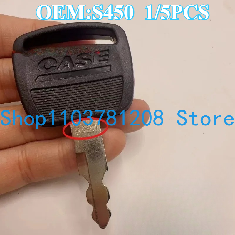 5PCS/1PC S450 Master Key For C - مراجعة Heavy Equipment Key Ring وسعره