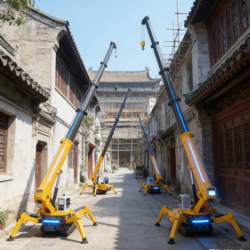Customized Spider Crawler Cran - مراجعة Compact Crawler Boom Lift وسعره