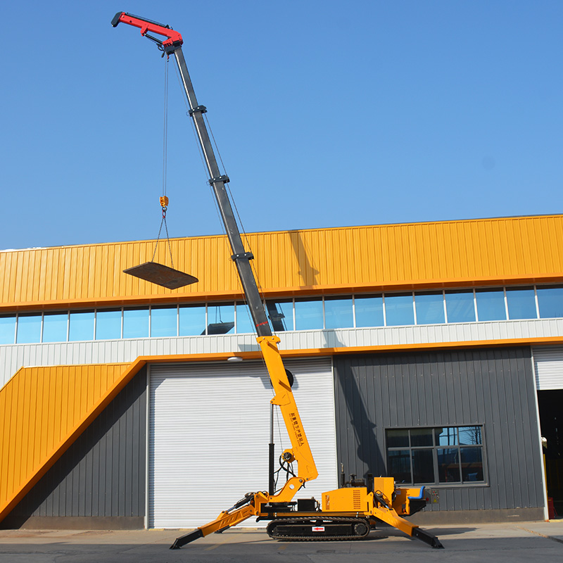 Customized Spider Crawler Cran - مراجعة Compact Crawler Boom Lift وسعره