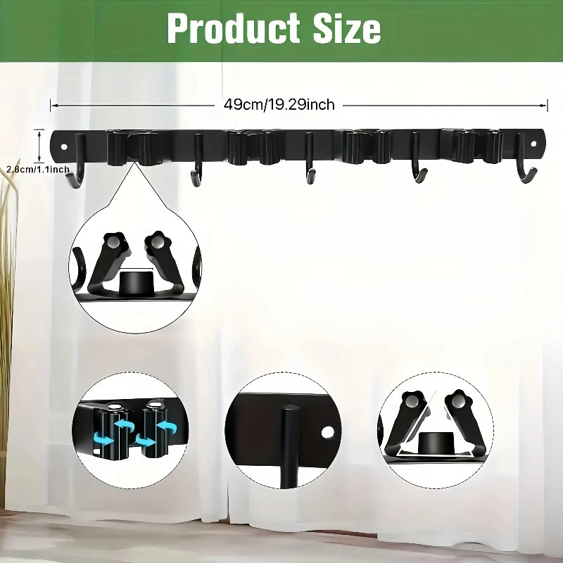1 Heavy-Duty Metal Tool Rack w - مراجعة Heavy Equipment Management وسعره