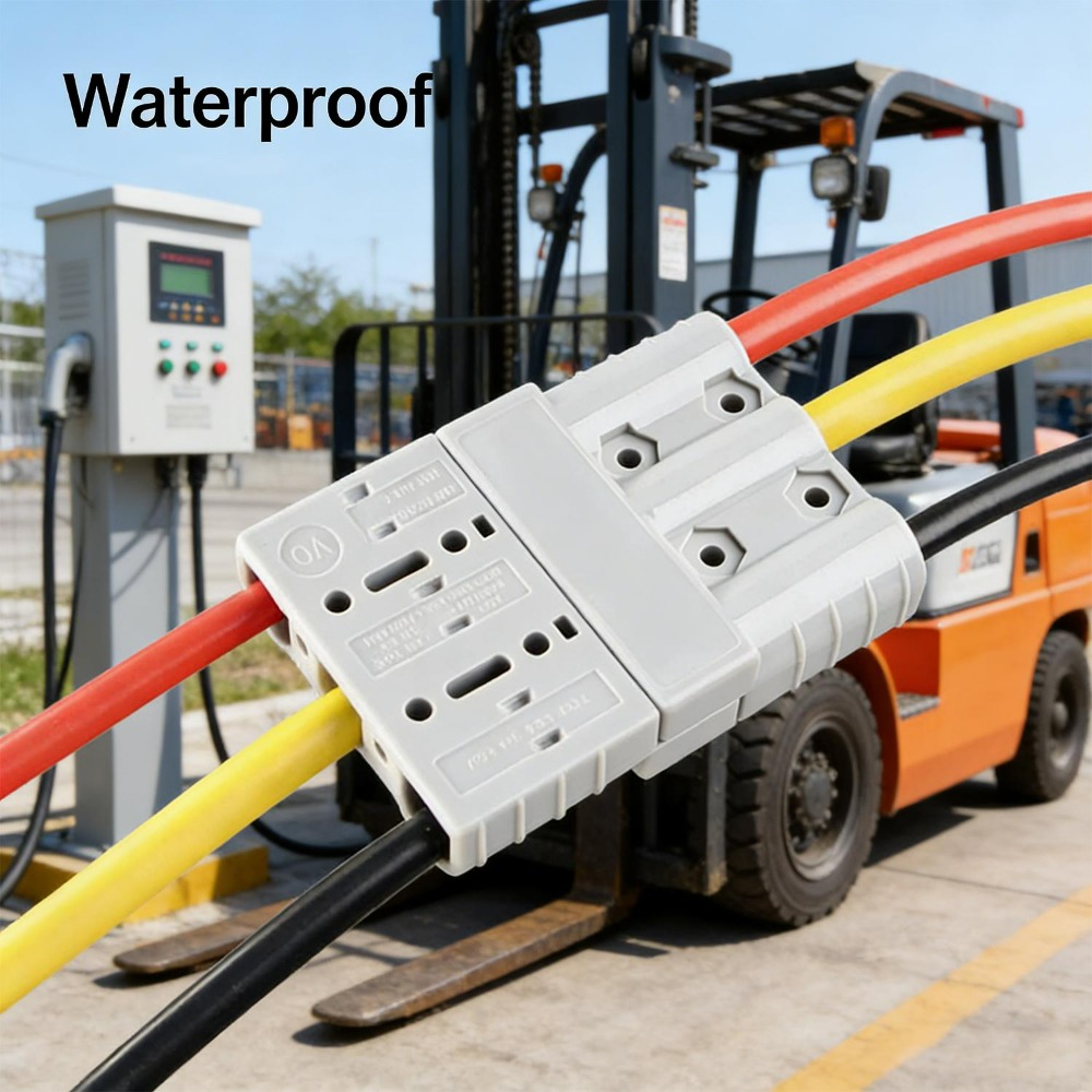 50A Forklift Battery Connector - مراجعة Heavy Equipment Management وسعره