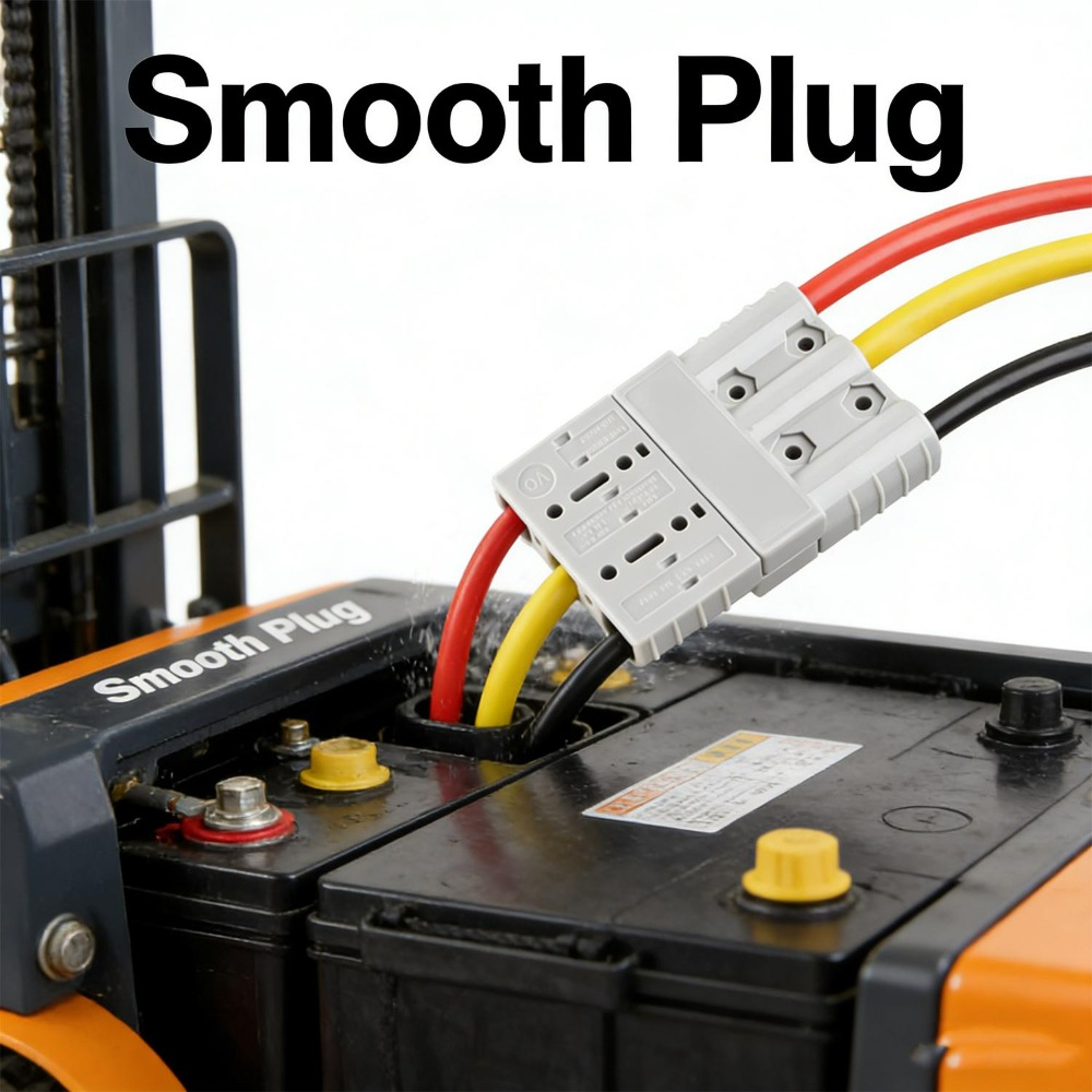 50A Forklift Battery Connector - مراجعة Heavy Equipment Management وسعره