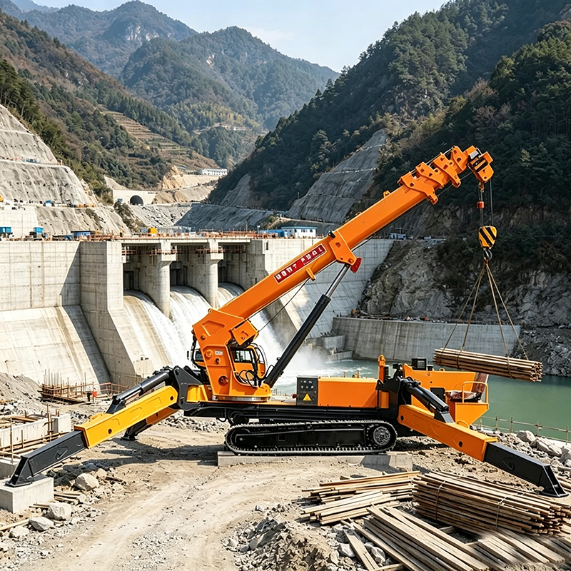 Customized 3Ton Hydraulic Craw - مراجعة Compact Crawler Boom Lift وسعره