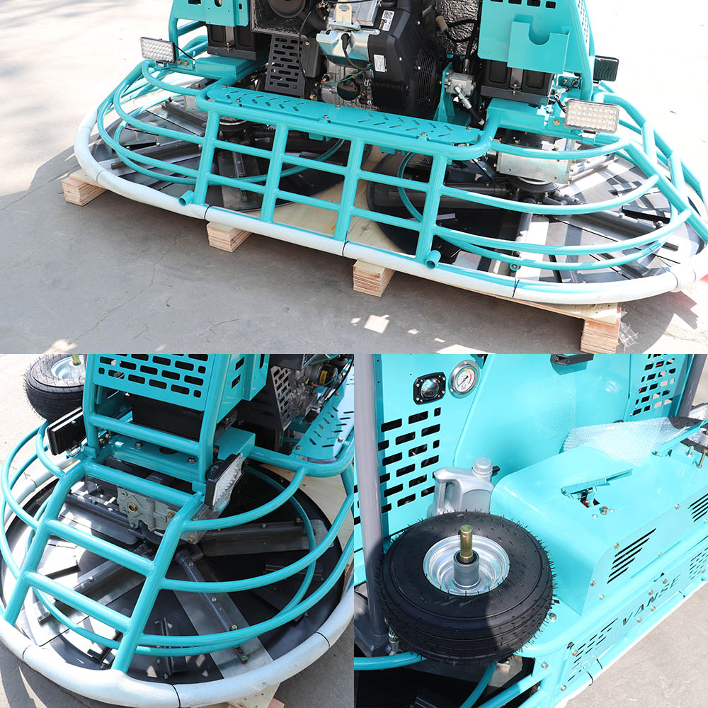 46inch Double Disc Hydraulic R - مراجعة Power Trowel Concrete وسعره