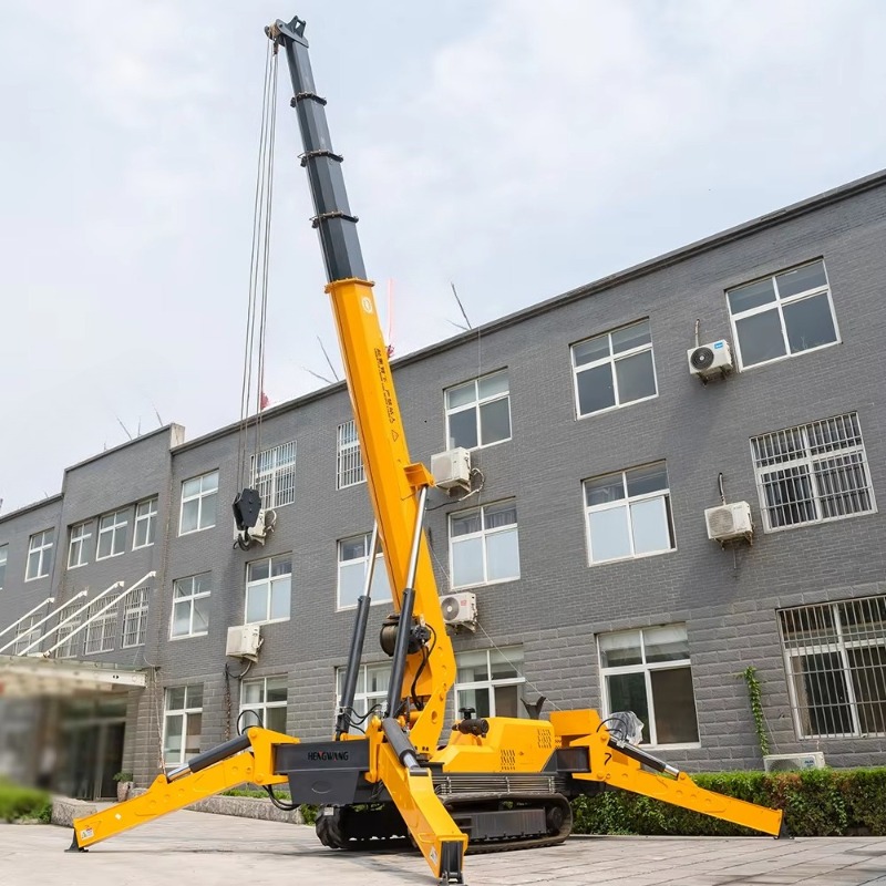 Mini Spider Crane Compact Elec - مراجعة Heavy Equipment Electrical وسعره