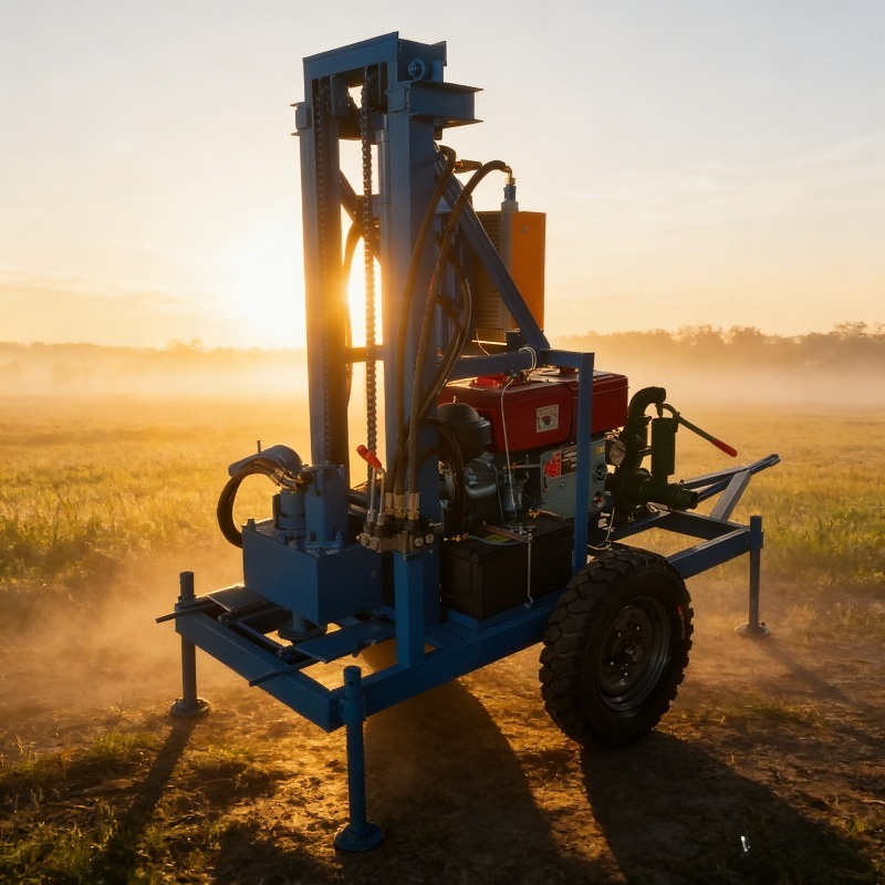 Industrial Grade Small Blue Di - مراجعة Heavy Equipment Drilling Rig وسعره