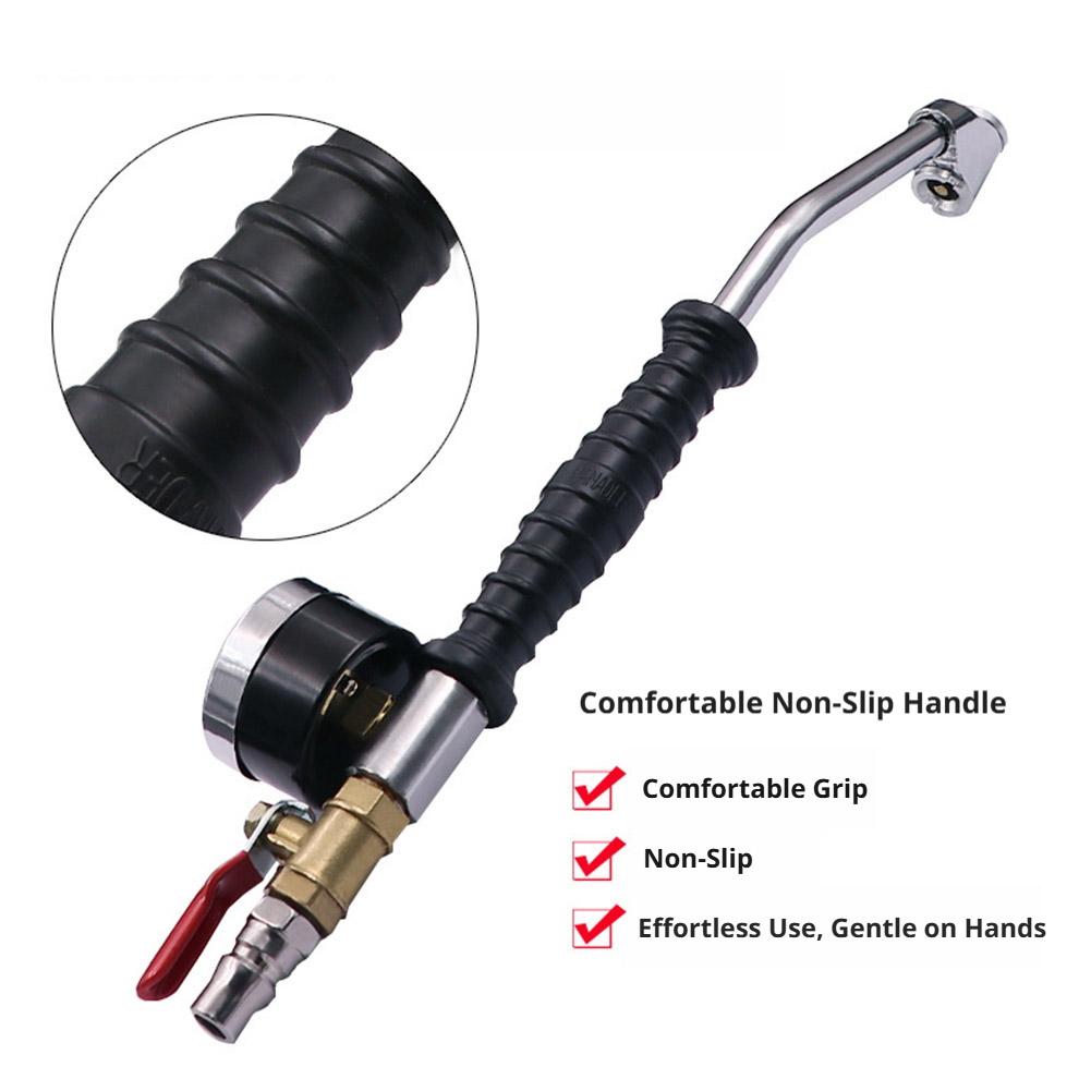 Heavy Duty Tire Inflator Gauge - مراجعة Heavy Equipment Maintenance وسعره