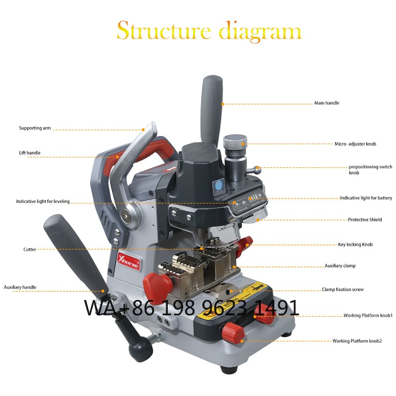 Heavy-duty manual key cutting  - مراجعة Heavy Equipment Electrical وسعره