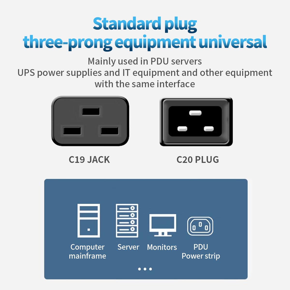 TOWE IEC C20 to C19 Power Exte - مراجعة Heavy Equipment Center وسعره