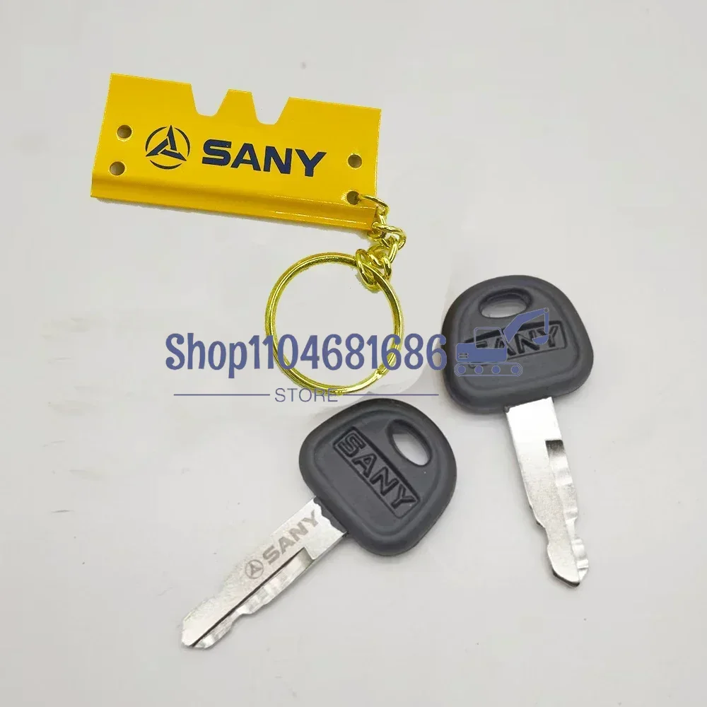 For Sany SY55 60 75 115 205 21 - مراجعة Heavy Equipment Key Ring وسعره