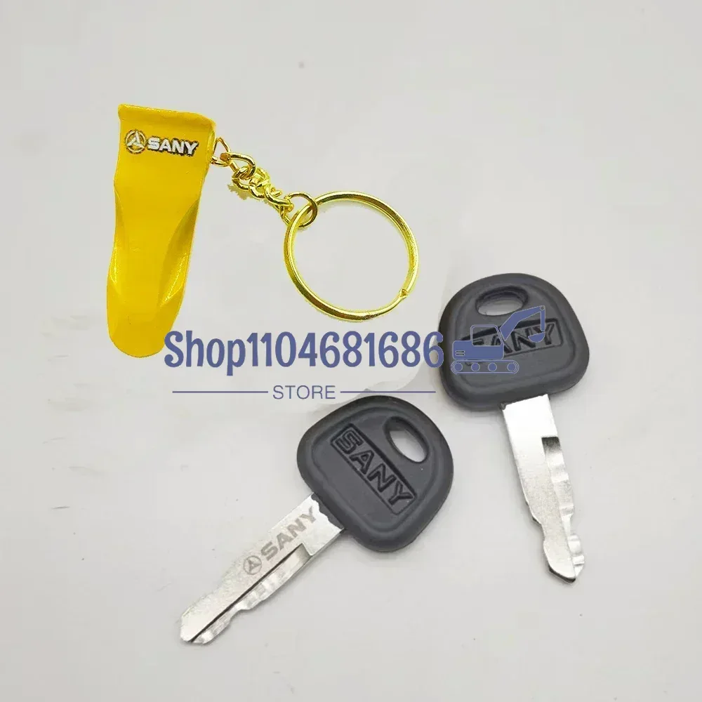 For Sany SY55 60 75 115 205 21 - مراجعة Heavy Equipment Key Ring وسعره