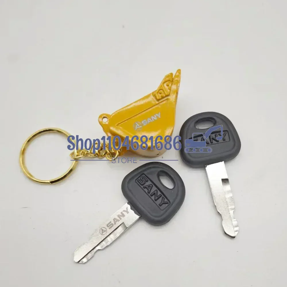 For Sany SY55 60 75 115 205 21 - مراجعة Heavy Equipment Key Ring وسعره