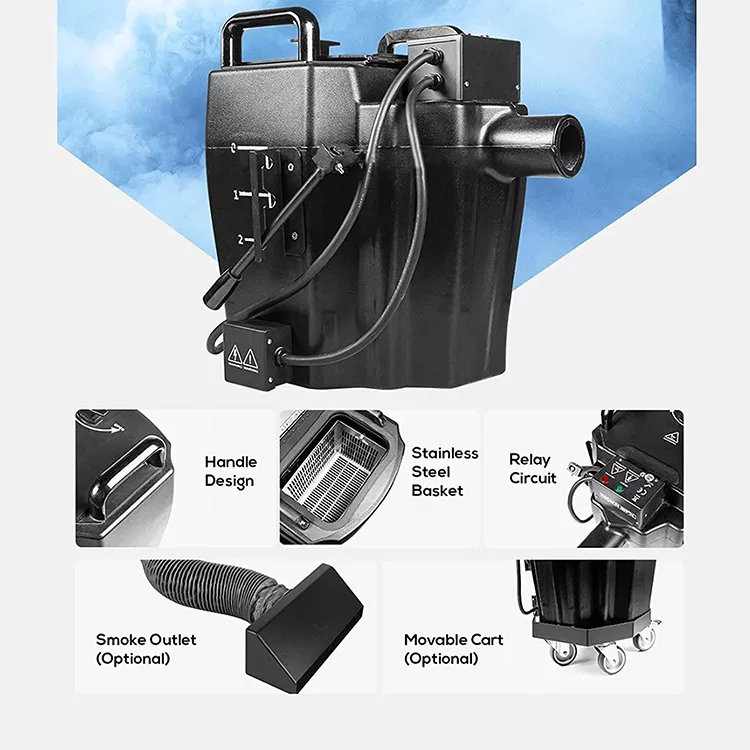 3500W Low Lying Dry Ice Fog Ma - مراجعة Heavy Equipment In Chinese وسعره