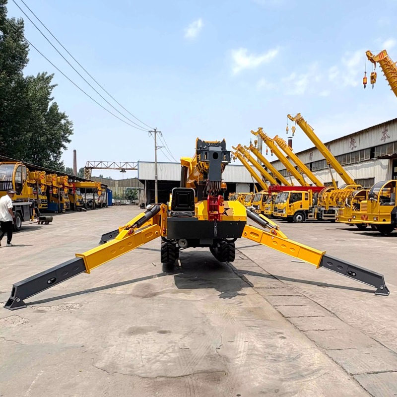 Hot Selling Crawler Spider Cra - مراجعة Compact Crawler Boom Lift وسعره