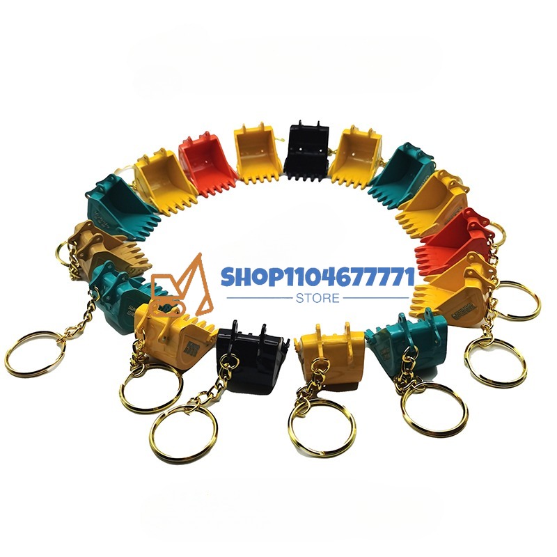 With Bucket Key Chain for Kobe - مراجعة Heavy Equipment Key Ring وسعره