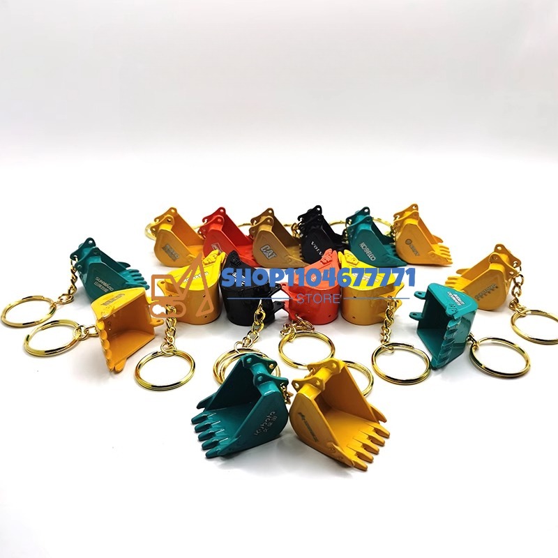 With Bucket Key Chain for Kobe - مراجعة Heavy Equipment Key Ring وسعره
