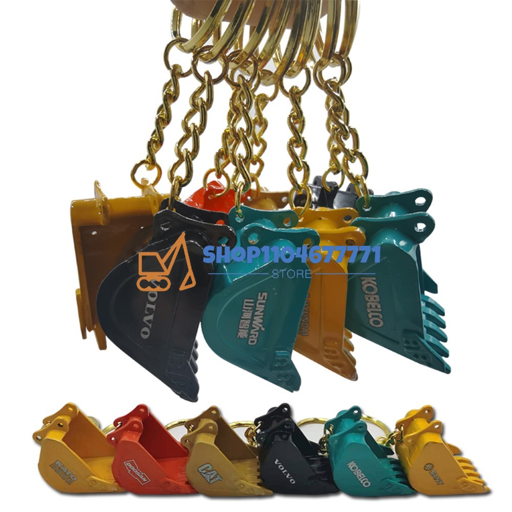 With Bucket Key Chain for Kobe - مراجعة Heavy Equipment Key Ring وسعره