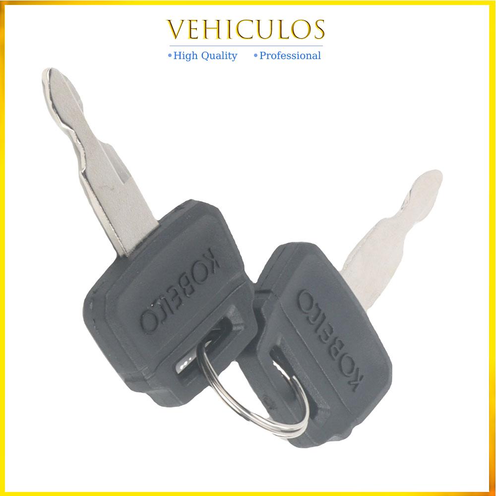 2pcs Excavators K250 Ignition  - مراجعة Heavy Equipment Key Ring وسعره