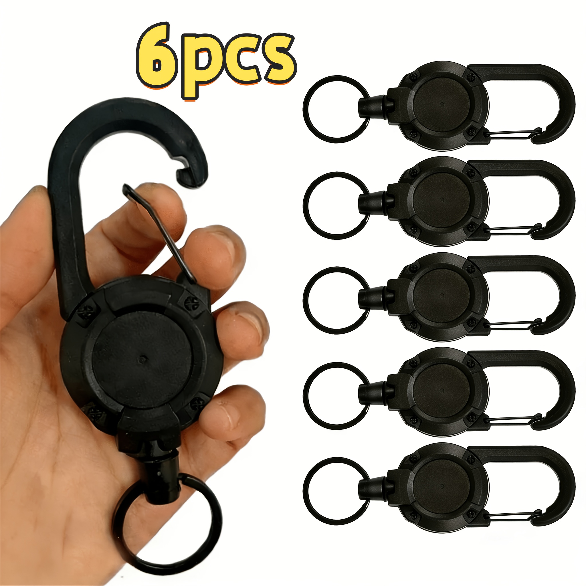 6-piece set of expandable key  - مراجعة Heavy Equipment Key Ring وسعره