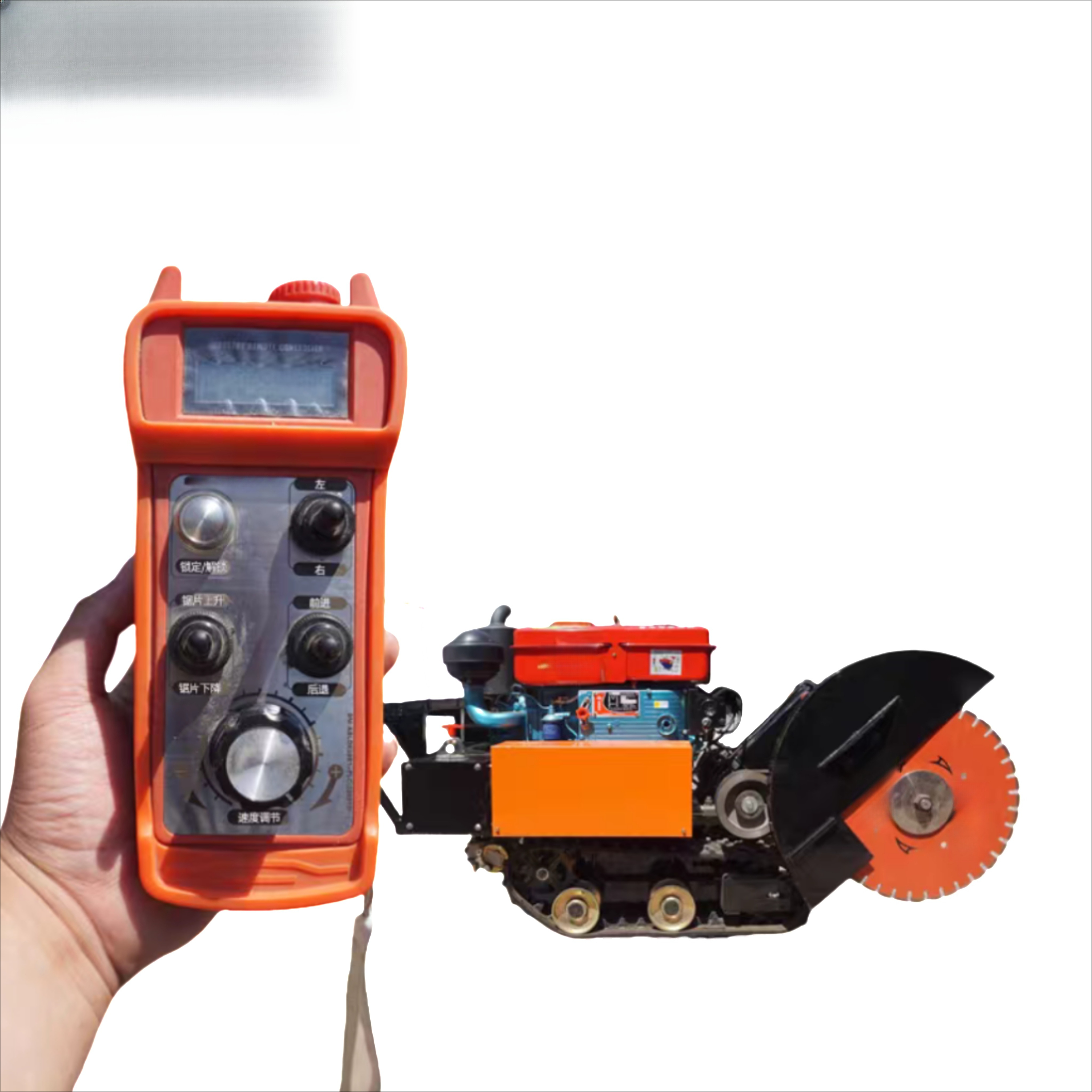 Fast Cutting Crawler Road Cutt - مراجعة Electric Concrete Cutter وسعره