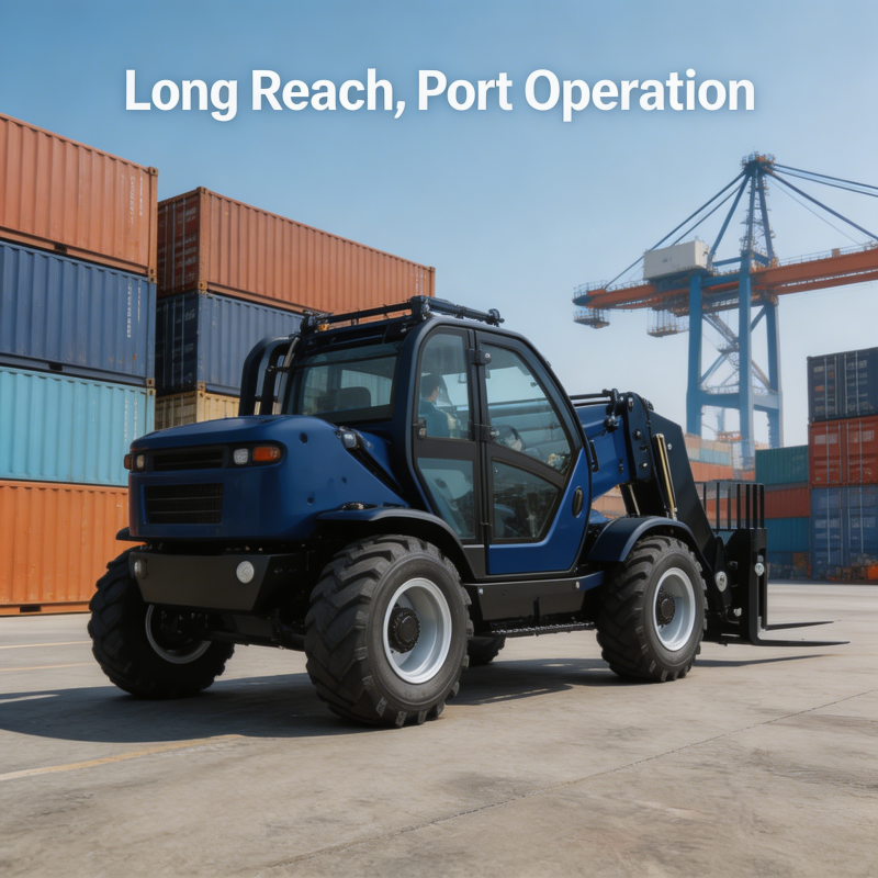 Heavy Duty 7M Reach Telehandle - مراجعة Heavy Equipment Management وسعره