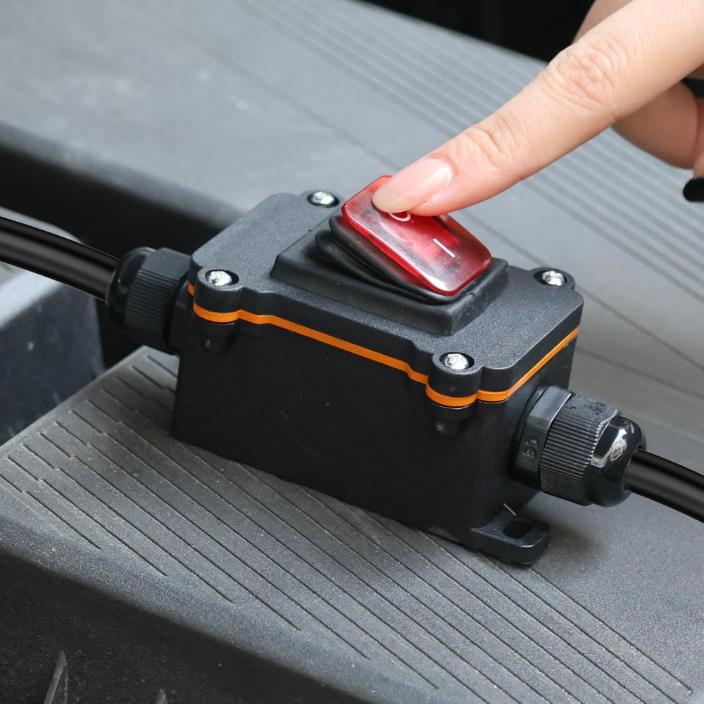 Universal Inline Rocker Switch - مراجعة Heavy Equipment Electrical وسعره