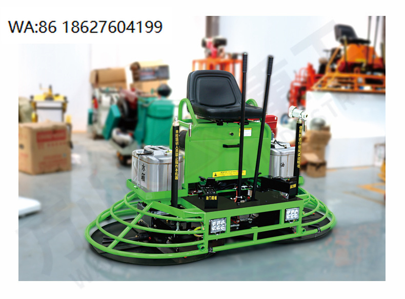 Double Rotary Ride On Power Tr - مراجعة Power Trowel Concrete وسعره