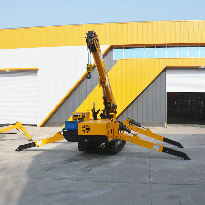 Mini Spider Crane Hydraulic Mi - مراجعة Compact Crawler Boom Lift وسعره