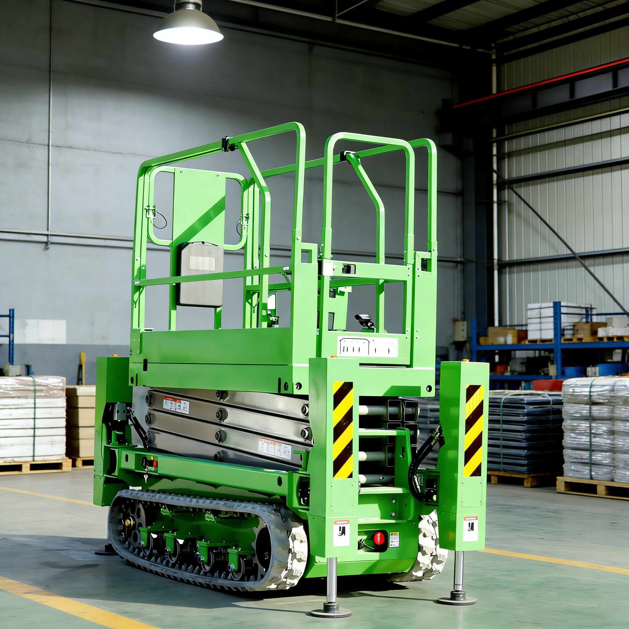 Crawler Aerial Platform Tracke - مراجعة Heavy Equipment Work وسعره