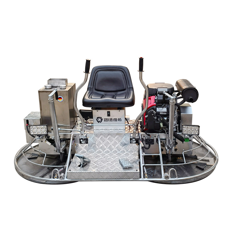 Mini Double Disc Ride On Power - مراجعة Power Trowel Concrete وسعره