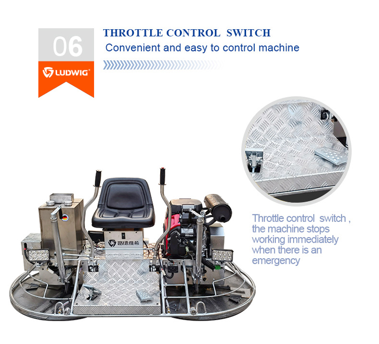 Mini Double Disc Ride On Power - مراجعة Power Trowel Concrete وسعره