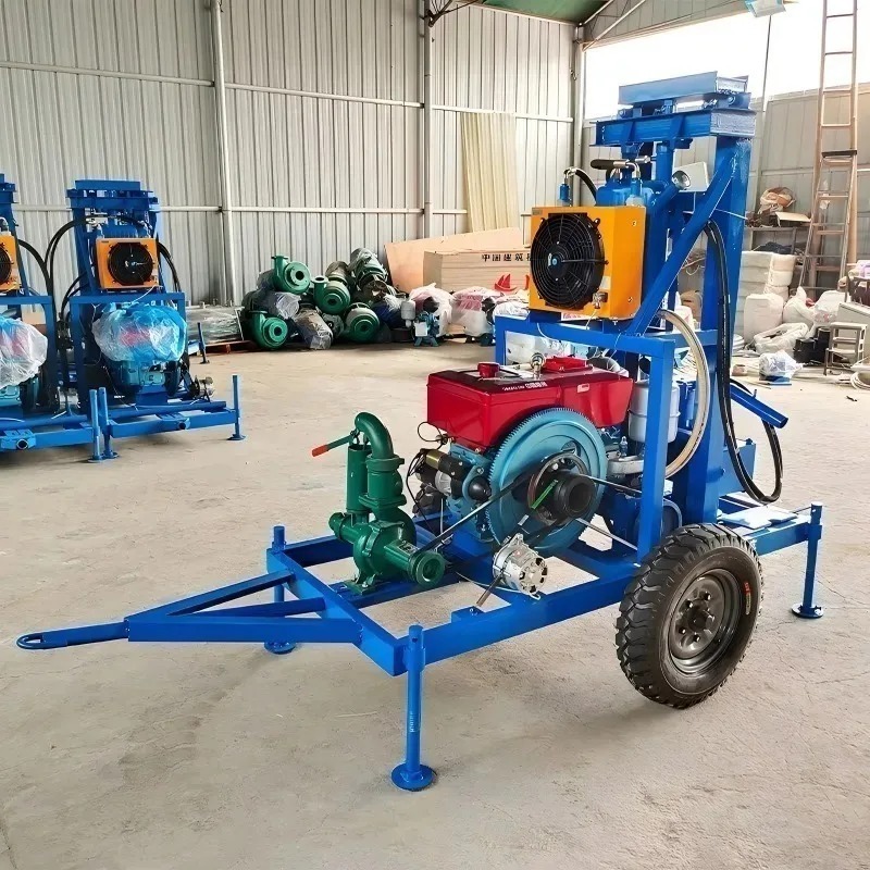 Heavy Duty Small Blue Diamond  - مراجعة Heavy Equipment Drilling Rig وسعره