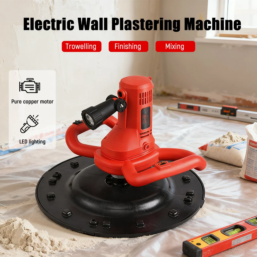 High-Power Electric Wall Finis - مراجعة Power Trowel Concrete وسعره