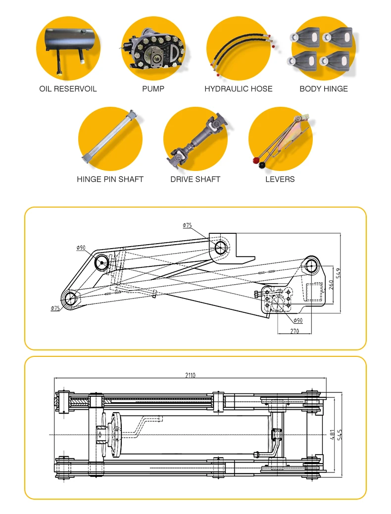 Heavy Duty Scissor Lift Hydrau - مراجعة Dump Truck Heavy Equipment وسعره