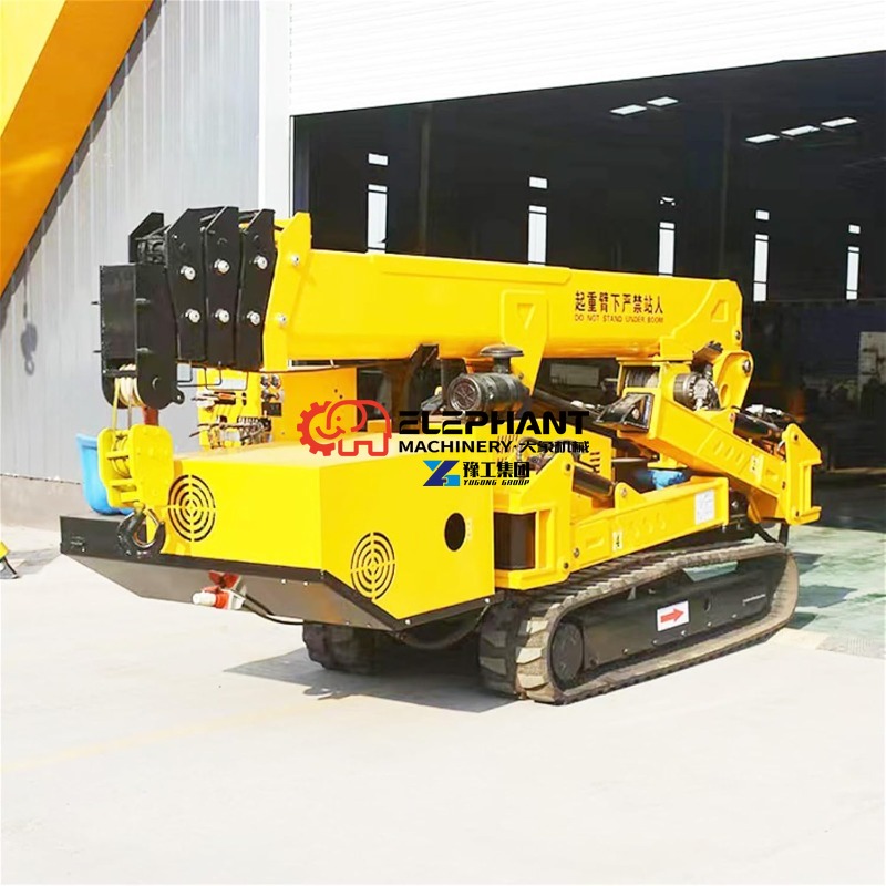 Mini Crawler Crane 3 Ton 5 Ton - مراجعة Compact Crawler Boom Lift وسعره
