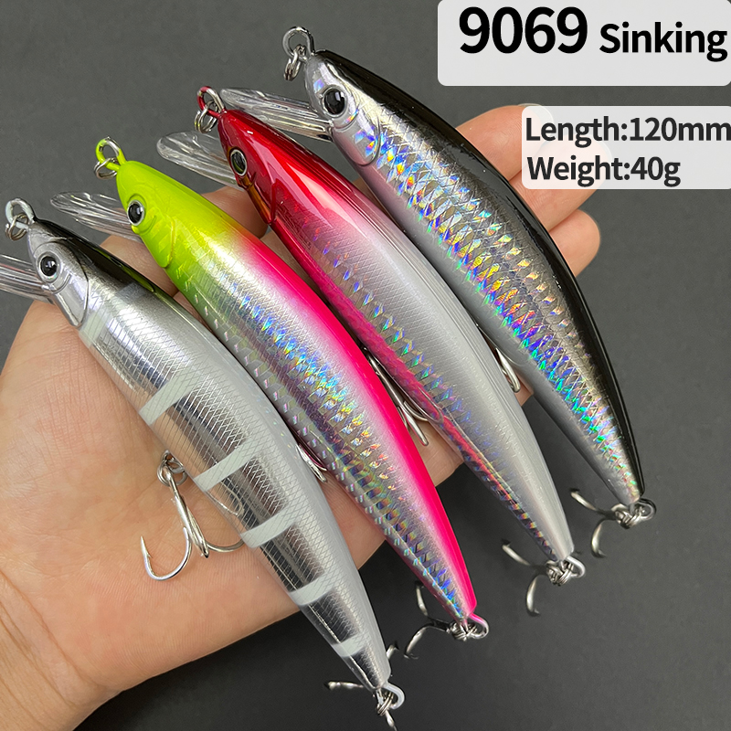 40g 120mm Heavy Sinking Minnow - مراجعة Heavy Equipment Management وسعره