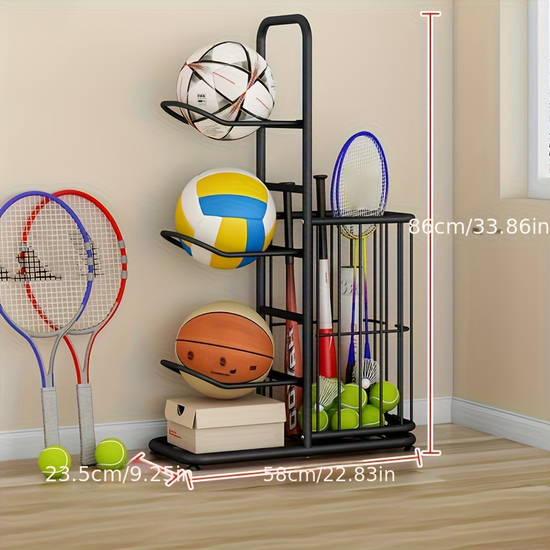 Heavy-Duty Ball Storage Rack O - مراجعة Heavy Equipment Management وسعره