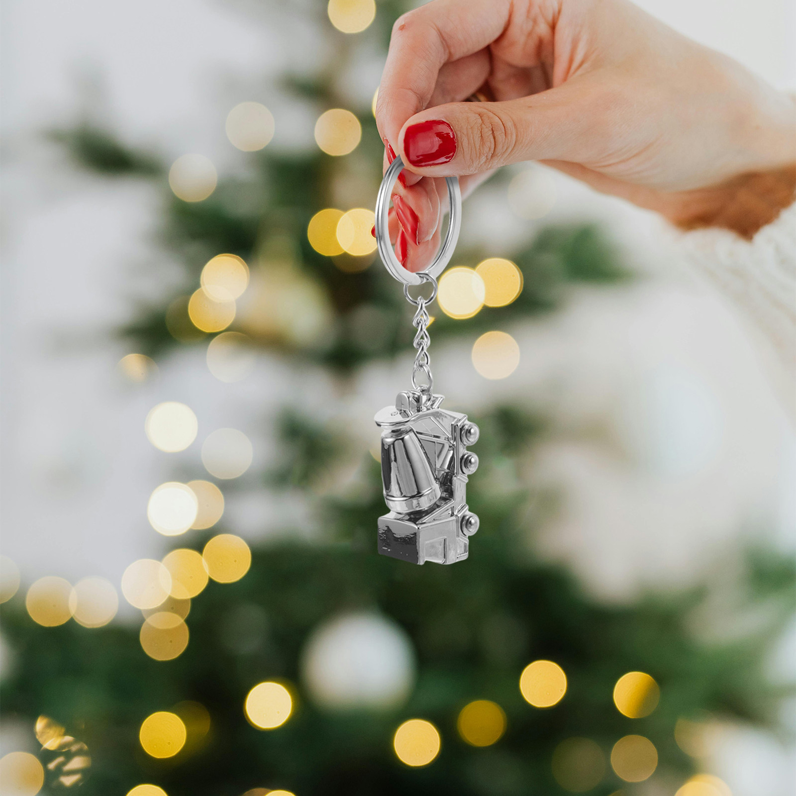 Alloy Keychain Mixer Truck Con - مراجعة Heavy Equipment Key Ring وسعره