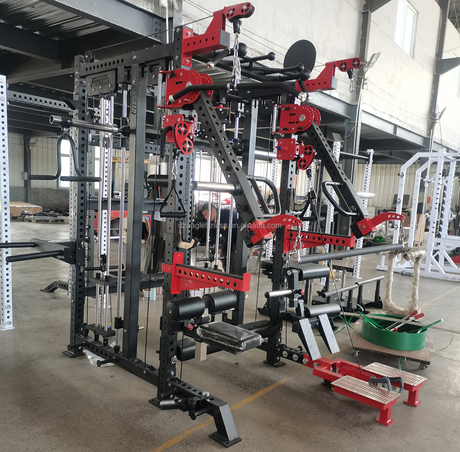 Custom Commercial Power Rack C - مراجعة Heavy Equipment Center وسعره