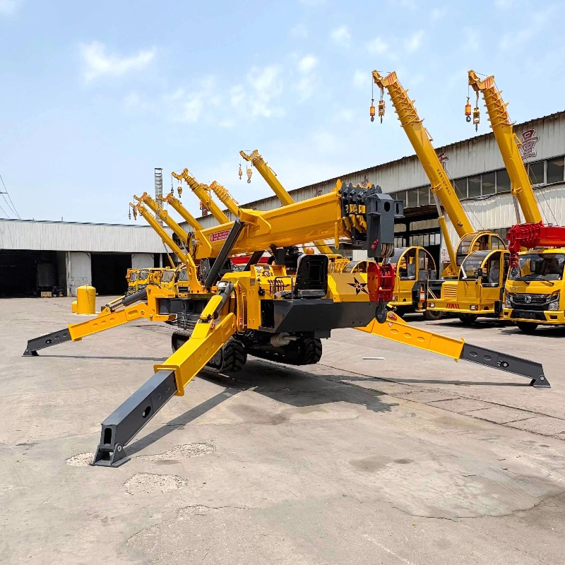 8 Ton 10 Ton 12 Ton Mini Spide - مراجعة Compact Crawler Boom Lift وسعره