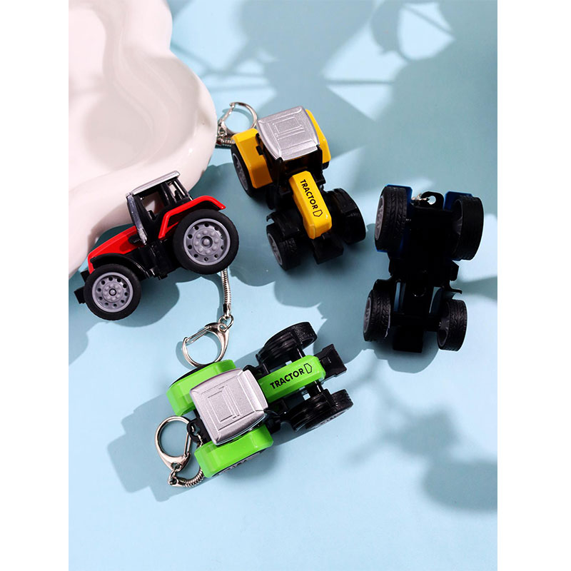Funny Creative Colorful Resin  - مراجعة Heavy Equipment Key Ring وسعره