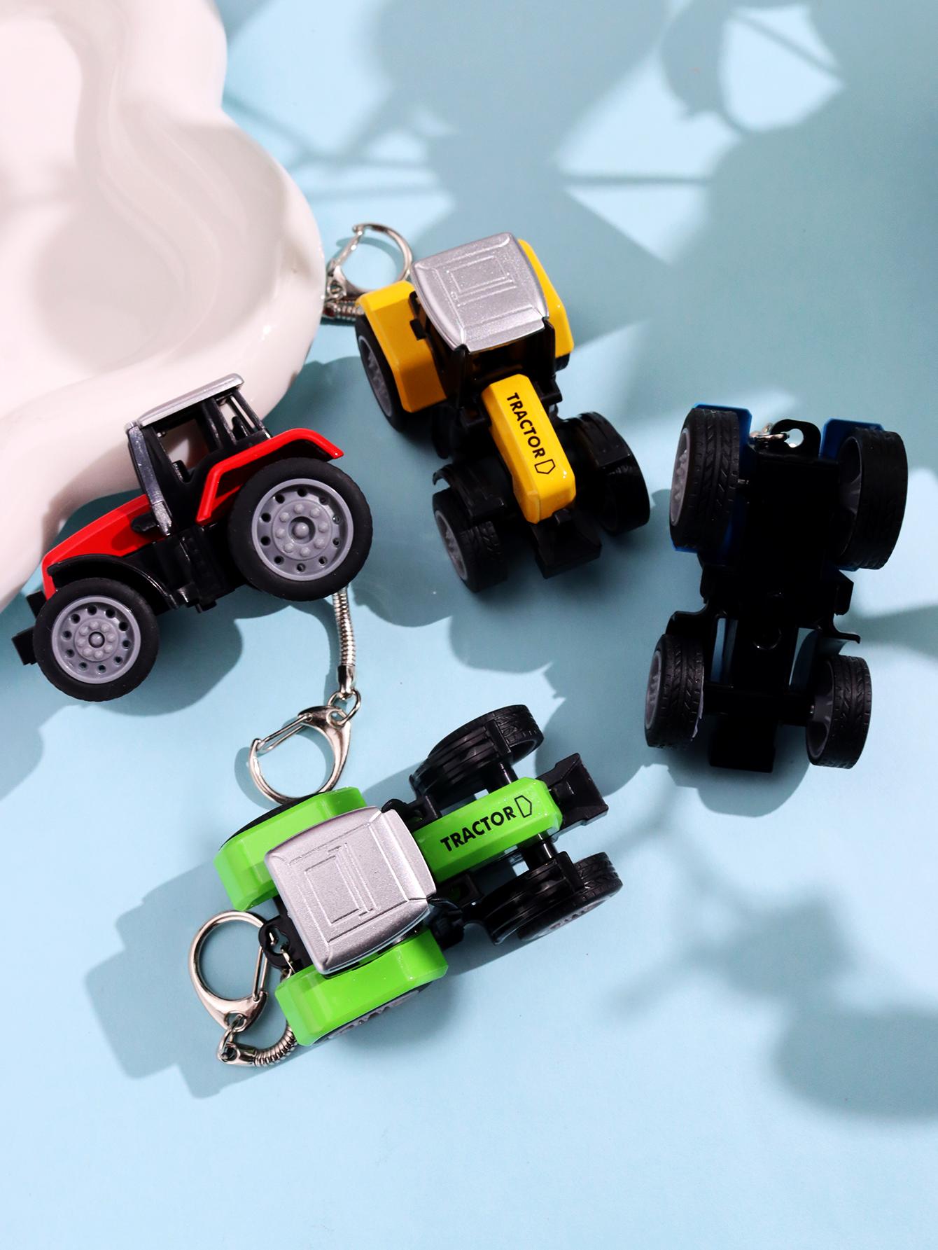 Funny Creative Colorful Resin  - مراجعة Heavy Equipment Key Ring وسعره