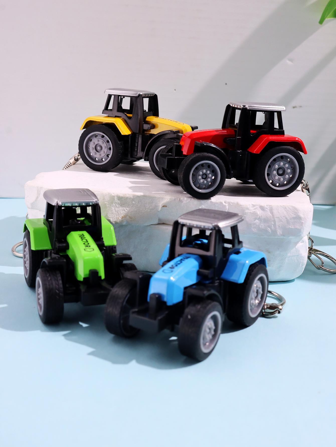 Funny Creative Colorful Resin  - مراجعة Heavy Equipment Key Ring وسعره
