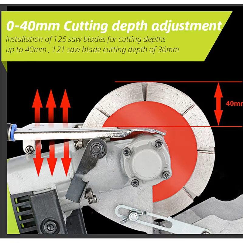 220V Electric Wall Chaser Groo - مراجعة Electric Concrete Cutter وسعره