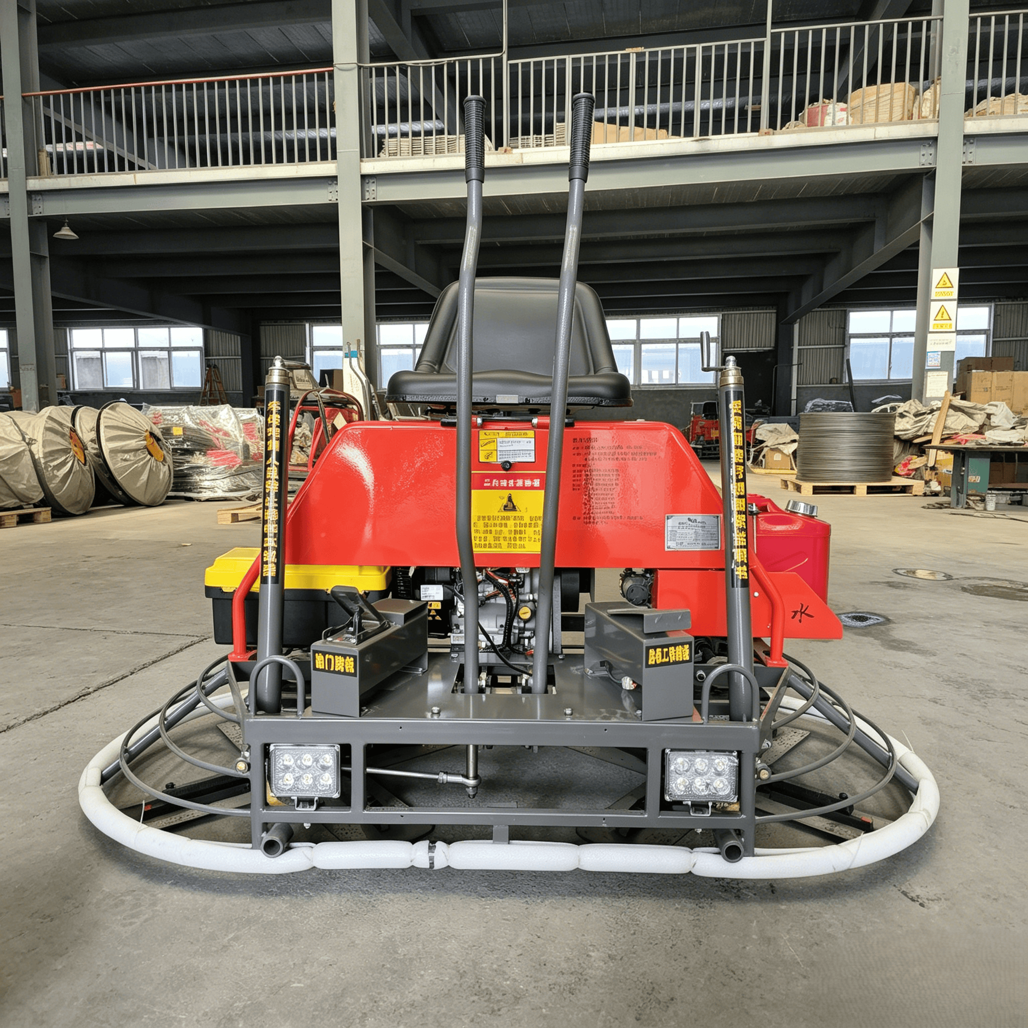 Engine Driven Ride On Power Tr - مراجعة Power Trowel Concrete وسعره