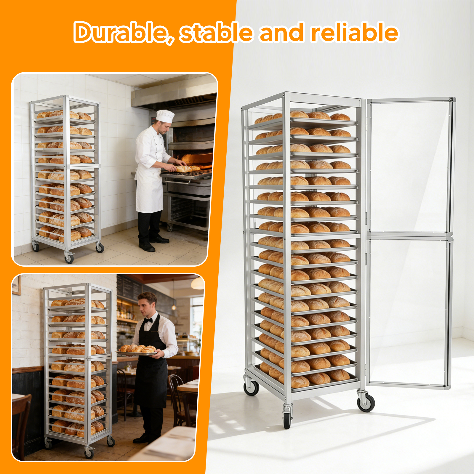 18 Tiers Bun Rack with Wheels  - مراجعة List Heavy Equipment وسعره