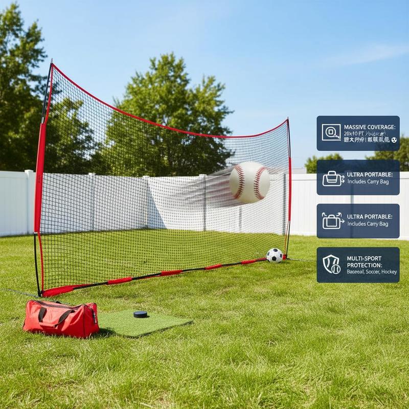 Athletic Barrier Netting 20x10 - مراجعة Heavy Equipment Center وسعره