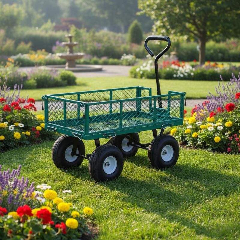 Iron Utility Wagon 34 x 18 Inc - مراجعة Heavy Equipment Work وسعره